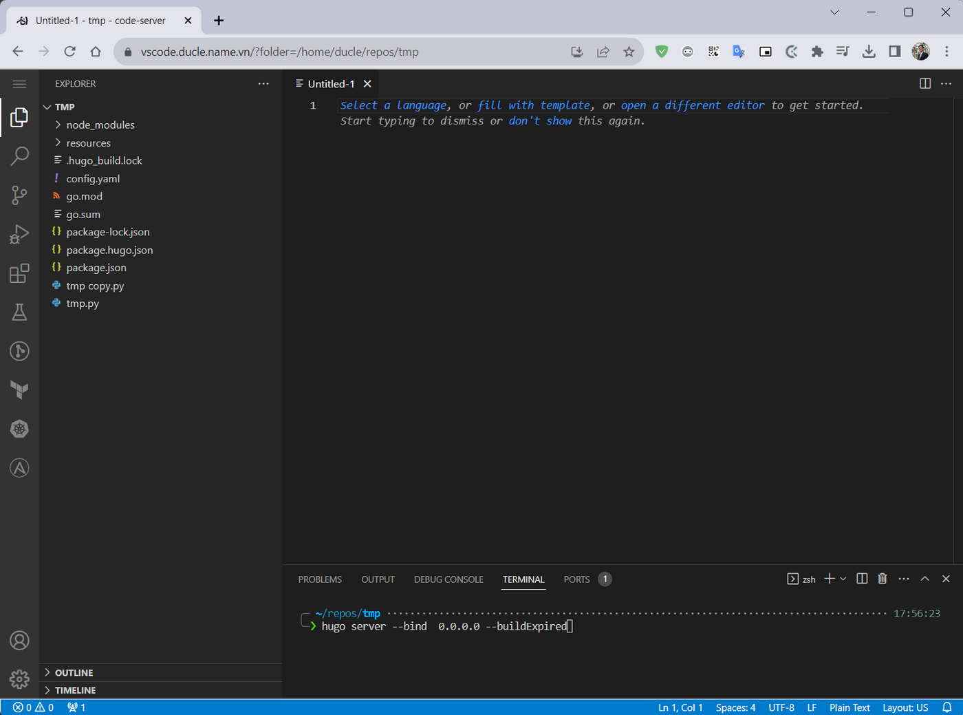 VSCode server